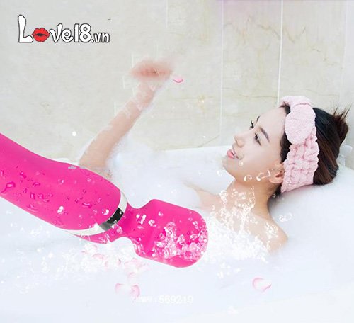 Chày rung 2 đầu AV17 massage toàn thân
