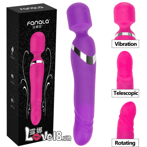 Chày rung 2 đầu AV17 massage toàn thân