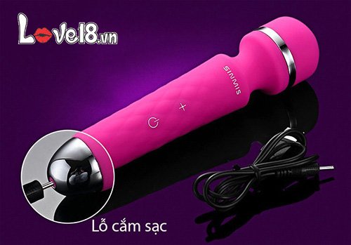 Chày mát xa kích thích Sinmis AV09 dây sạc cổng usb