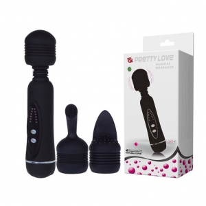 Chày rung 3 đầu Magical Massager cao cấp Pretty Love