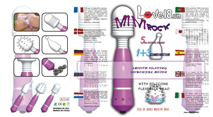 Chày Rung Mini 3 Đầu Mát Xa Đa Năng Thư Giãn Tại Nhà
