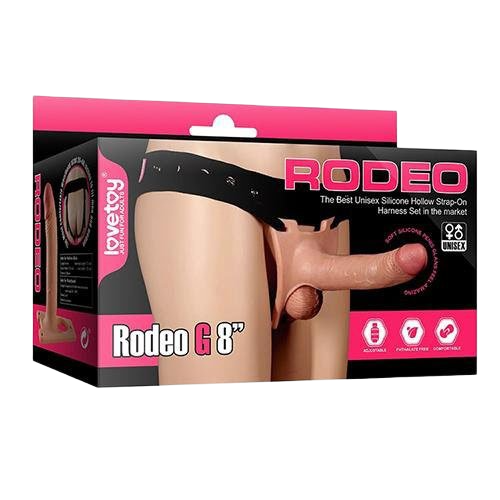 Dương vật dây đeo Lovetoy Rodeo silicon siêu mềm cho Les gợi cảm