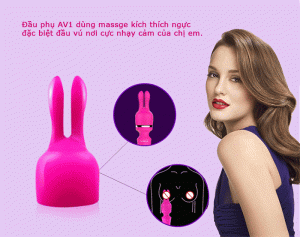 Đầu Phụ Chày Rung Nalone Kích Thích Mạnh Mẽ Thỏa Mãn