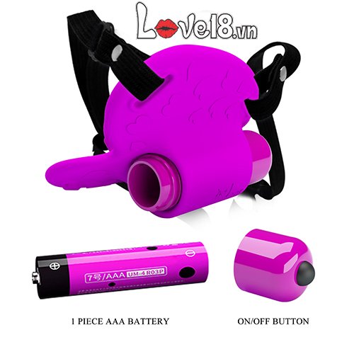 Trứng Rung Pretty Love Clitoral Gắn Dây Đeo Massage Âm Vật