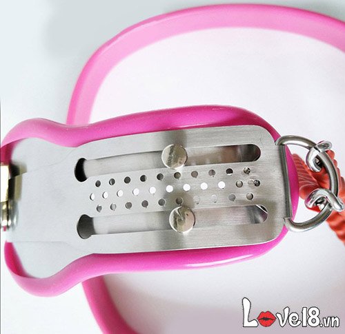Quần lót khóa trinh tiết nữ chữ Y thép không gỉ bạo dâm BDSM
