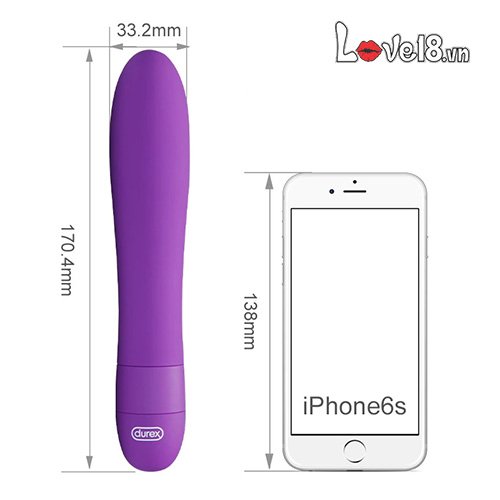 Máy rung massage điểm G Durex V-Vibe đa tần số silicon an toàn cho nữ