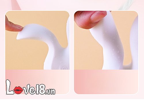 Máy rung tai thỏ Lilo kích thích âm vật âm đạo giải tỏa sinh lý nữ