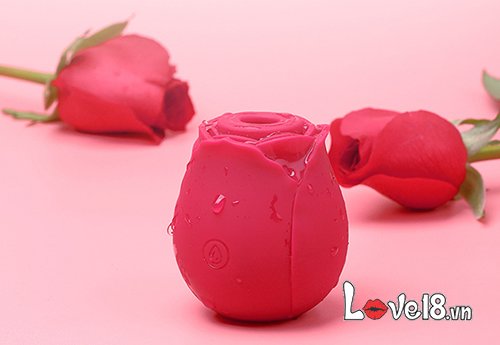 Máy rung liếm và bú mút âm vật hình bông hoa OMYSKY DC88R tại sài gòn