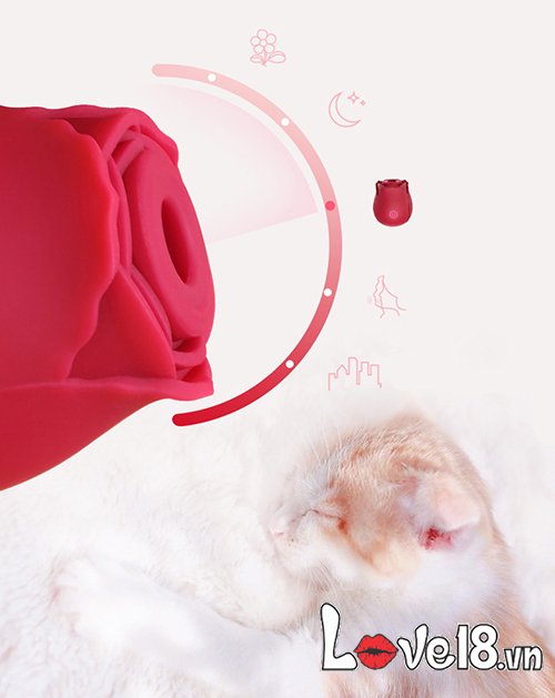 Máy rung búmút âm vật OMYSKY hình bông hoa kích thích mê ly