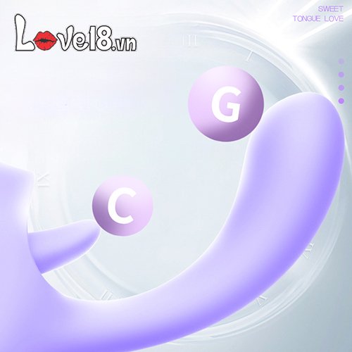 Máy rung S-Hande Woo điểm G âm vật, silicone cao cấp, 10 chế độ rung