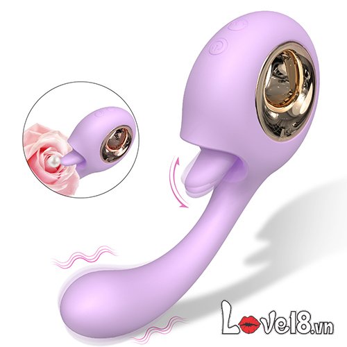 Máy rung S-Hande Woo điểm G âm vật, silicone cao cấp, 10 chế độ rung