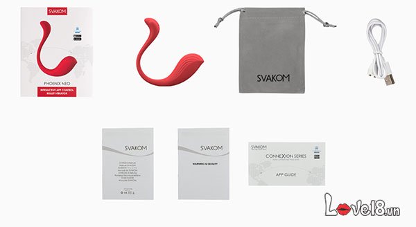 Máy rung kích thích điểm G cao cấp Svakom Phoenix Neo chính hãng