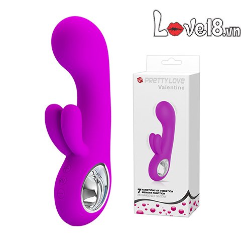 Máy mát xa âm vật điểm G Pretty Love Valentine kích thích đa điểm