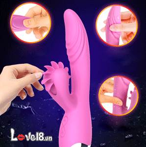 Máy massage kích thích điểm G và âm vật Dibe DC66Q có chất liệu mềm mại