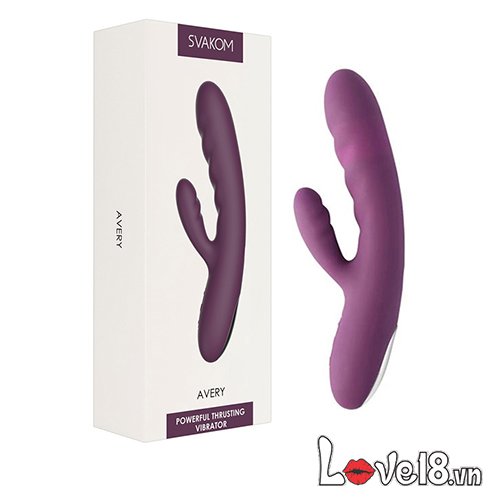 Máy massage điểm G và âm vật Svakom Avery silicon an toàn