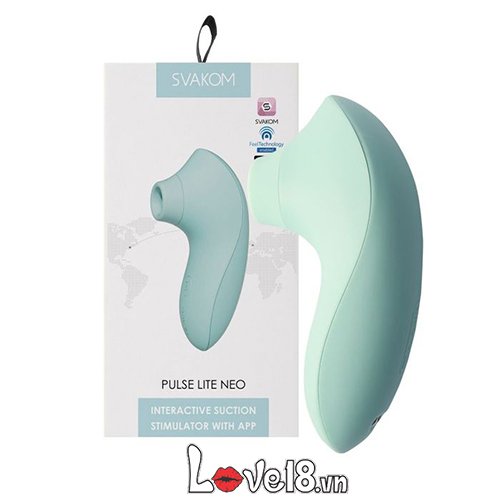 Máy massage âm vật Svakom Pulse Lite Neo sóng âm cao cấp tiện lợi