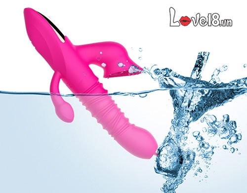 Dụng cụ mát xa điểm G âm vật hậu môn Dibe rung hút sưởi ấm nữ