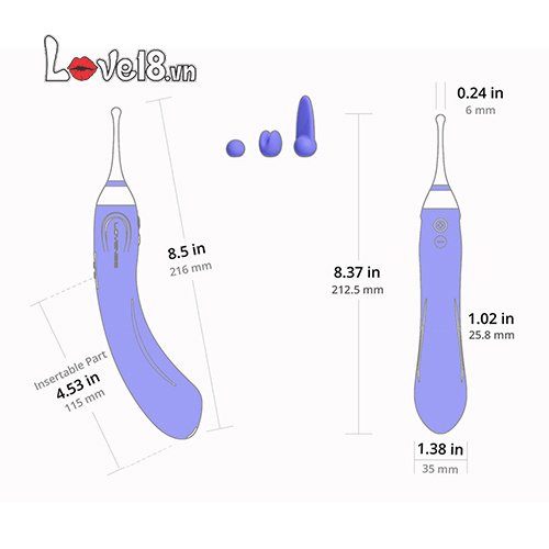 Mua Máy massage 2 đầu kích thích đa điểm Lovense Hyphy ở đâu