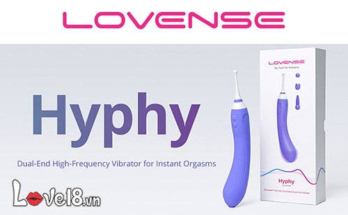 Máy massage 2 đầu kích thích đa điểm Lovense Hyphy giá bao nhiêu
