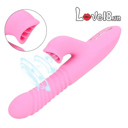 Dụng cụ massage điểm G đa năng Dibe rung ngoáy thụt sưởi ấm silicon 