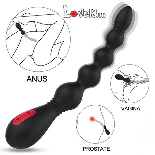 Máy kích thích hậu môn chuỗi hạt S-Hande VINS cực đã