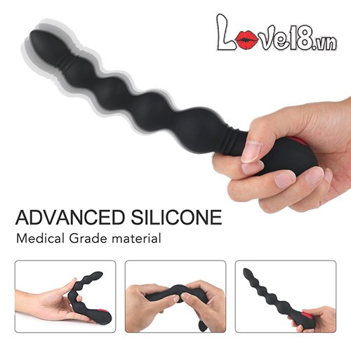 Máy kích thích hậu môn chuỗi hạt S-Hande VINS cực đã