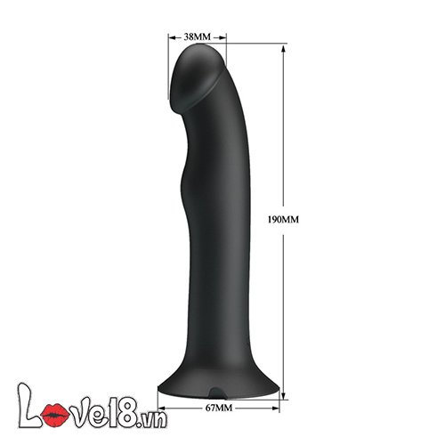 Máy kích thích điểm G hậu môn Pretty Love Murray rung mạnh có chân đế hút