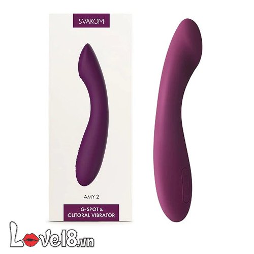 Dụng cụ massage điểm G Svakom Amy 2 silicon ABS cao cấp khoái cảm