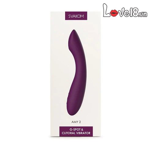 Dụng cụ massage điểm G Svakom Amy 2 silicon ABS cao cấp khoái cảm