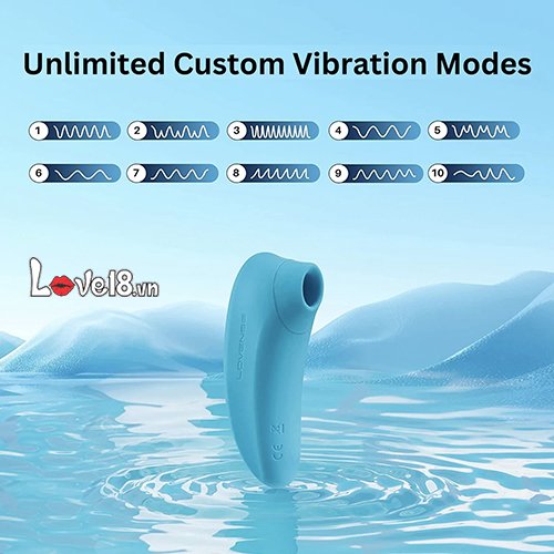 Lovense Tenera cao cấp máy rung âm vật điều khiển qua app tiện lợi