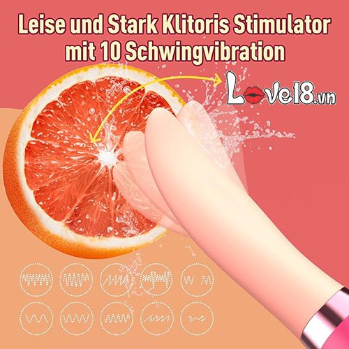 Lưỡi liếm âm đạo âm vật Shuangmi có nhiệt sưởi ấm rung cực phê cho nữ
