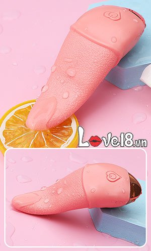 Máy liếm rung đa chế độ sưởi ấm JIUAI kích thích tột đỉnh