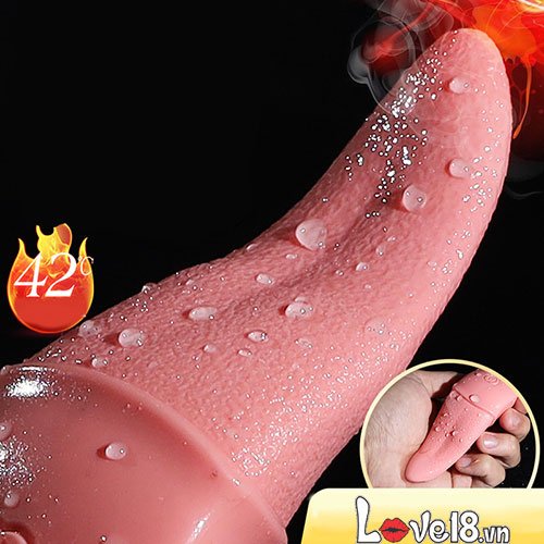 Lưỡi liếm âm đạo rung đa chế độ và sưởi ấm JIUAI DC22N tại tphcm