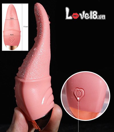 Máy liếm rung đa chế độ sưởi ấm JIUAI kích thích tột đỉnh