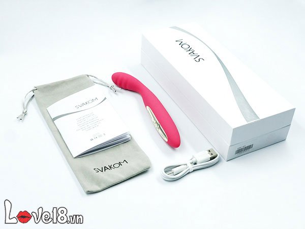 Dụng cụ massage điểm G Svakom Alinaia silicon ABS kích thích cực đã