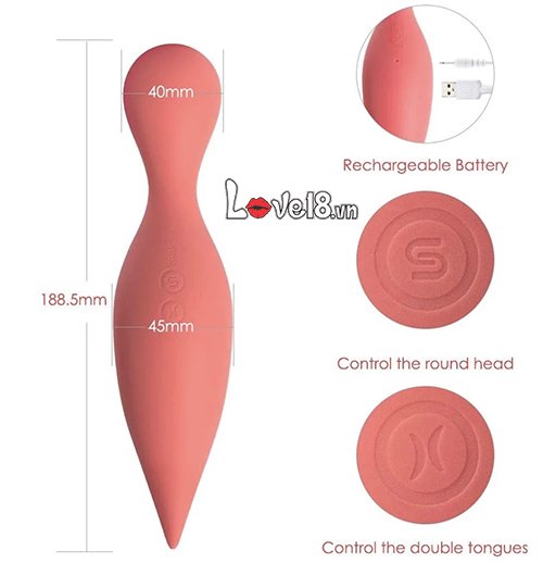 Dụng cụ massage đa điểm 2 đầu Svakom Siren DC90ND có tốt không