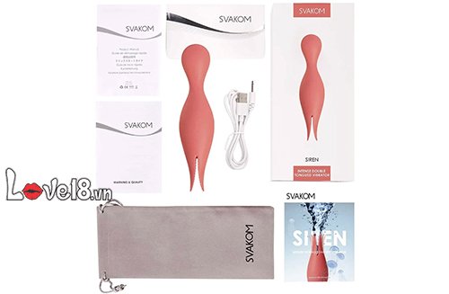 Dụng cụ massage đa điểm 2 đầu Svakom Siren DC90ND giá rẻ