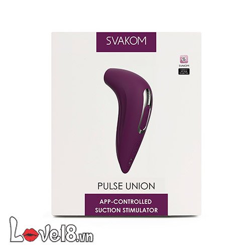 Dụng cụ Svakom Pulse Union - Kích thích âm vật điểm G, điều khiển App