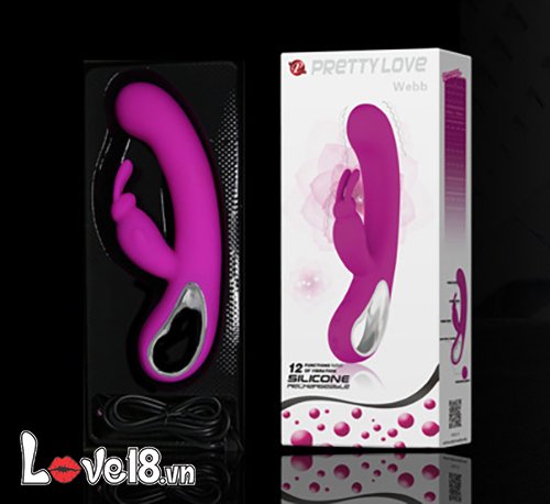 Dụng cụ kích thích âm vật điểm G Pretty Love Webb massage cực khoái