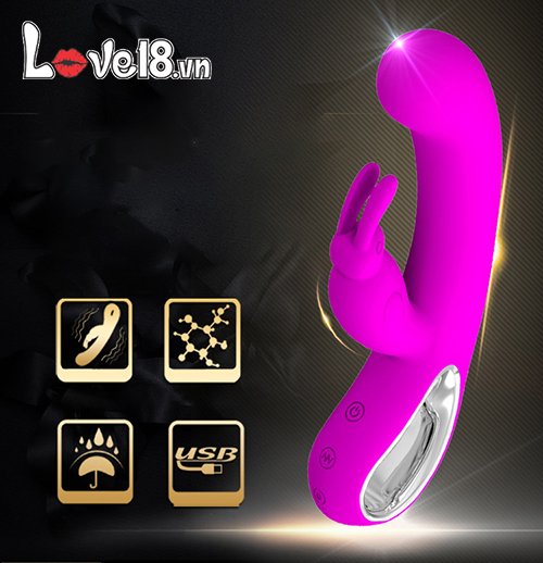 Dụng cụ kích thích âm vật điểm G Pretty Love Webb massage cực khoái