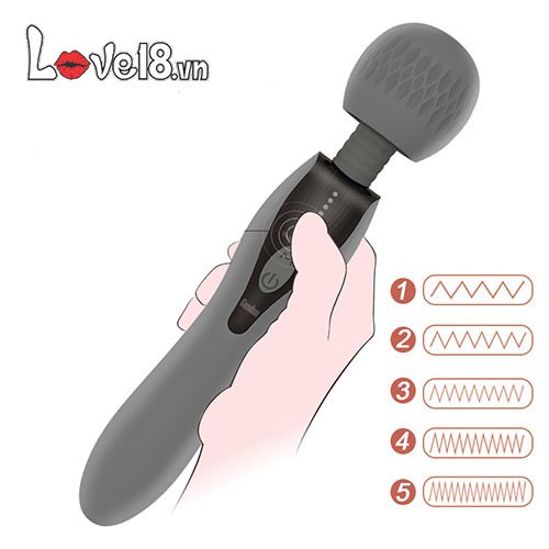 Chày rung Gusdun Gentleman AV Stick đôi đầu siêu kích thích