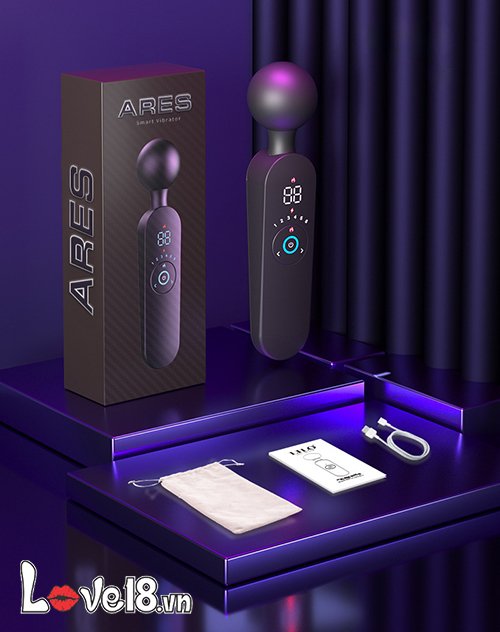 Chày rung sưởi ấm kích thích mạnh Ares Smart