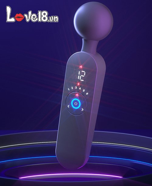 Chày rung sưởi ấm kích thích mạnh Ares Smart