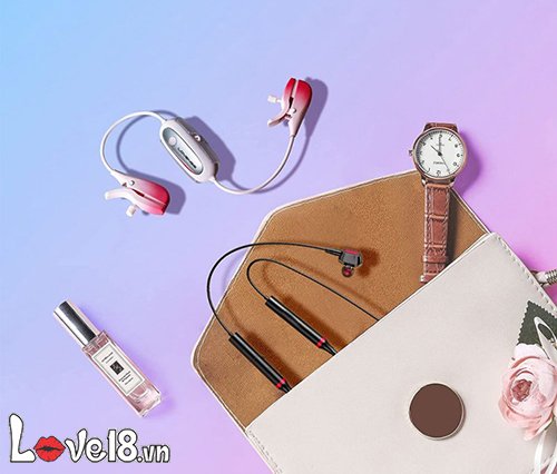 Bộ kẹp nhũ hoa rung Lovense Gemini cao cấp Điều khiển app tiện lợi