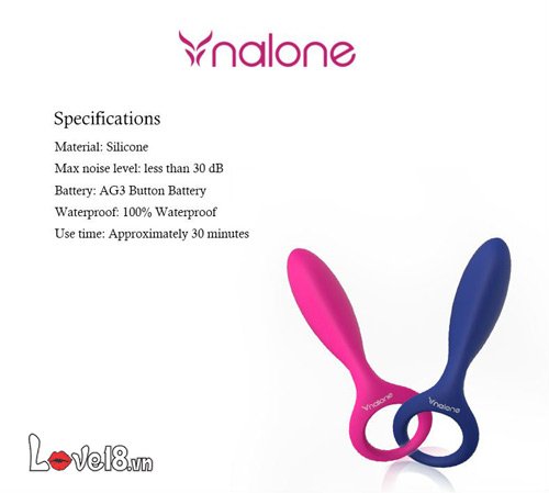  Phân phối Vòng rung đeo dương vật 2 trong 1 Nalone Tango hàng xách tay