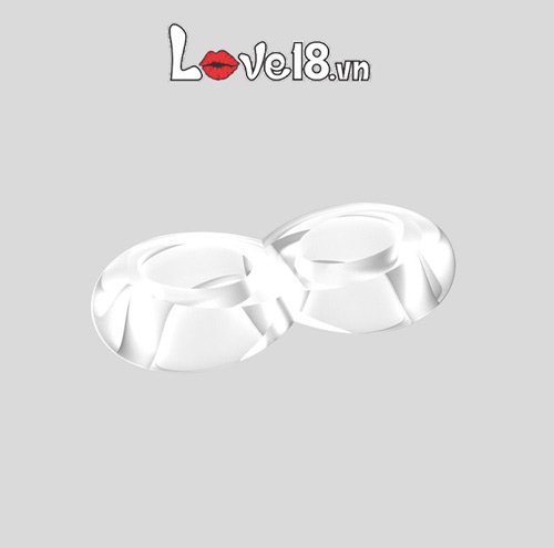 Silicone Double Ring Delay Lasting Enhance Erection