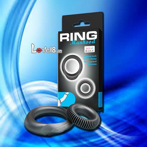 Bộ vòng tăng khoái cảm Manhood giúp kéo dài thời gian quan hệ