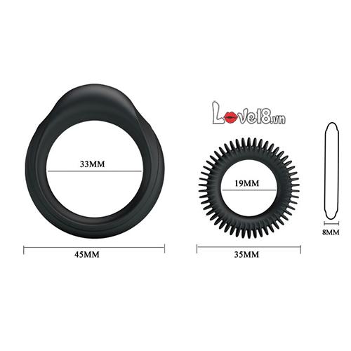 Bộ vòng tăng khoái cảm Manhood giúp kéo dài thời gian quan hệ