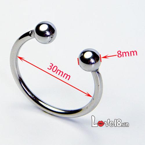 Vòng bi inox đeo dương vật chống xuất tinh sớm tăng khoái cảm