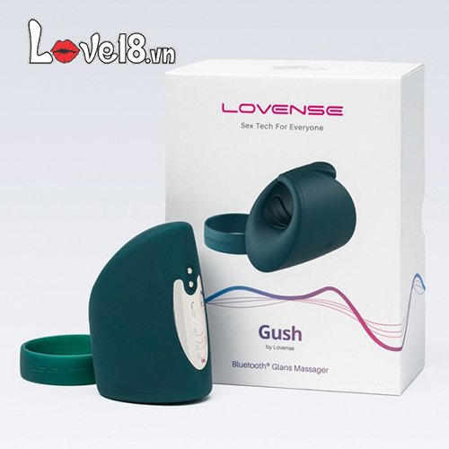 Lovense Gush Male Vibrating Ring App Control Pleasure